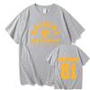 Llya Rozanov 81Bos Raiders Tshirts TV Printing Men Women T-shirt Short Sleeve Cotton Fashion Tee Unisex Streetwear Top