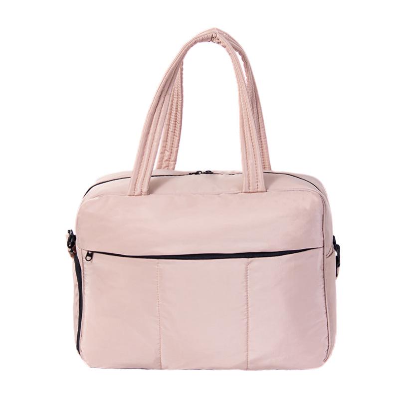 Дорожная сумка Lulu High-Value: Большая емкость для разделения влажного и сухого мусора, ручной мешок из хлопкового пуха