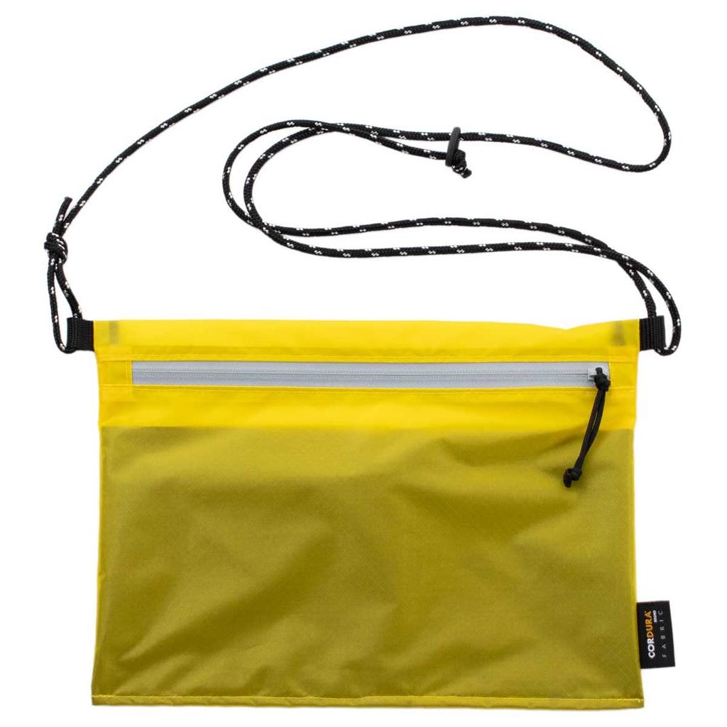 Aso Regile Sacoche Wallet, Water-Resistant, Yellow, ZE-V203