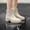 Women's New Plastic Waterproof Outdoor Lightweight Non-slip Rubber Shoes