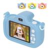 Детская камера с экраном 2,4 дюйма, разрешением 1080P и 8-кратным увеличением, светодиодная вспышка, симпатичный вид, запись видео, детская цифровая камера