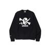 Bape X Neighborhood Свитшот с принтом обезьяны и черепа 1E73-113-908