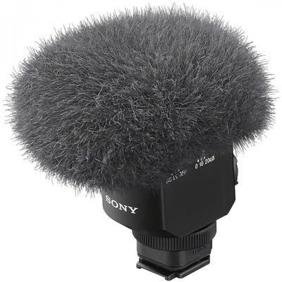 Sony ECM-M1 Микрофон для камеры Микрофон-пушка с переменной направленностью Ветрозащитный экран в комплекте