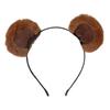 Bear Ear Headband - Fun And Soft Hair Accessory, Ideal for Cosplay Themed Parties, Fancy Dress