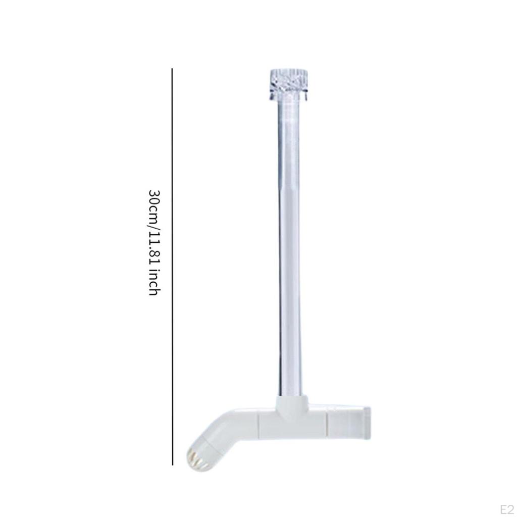 Aquarium Aquatic Plant Tank Surface Skimmer Lily Pipe