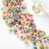 Artificial Flowers Scrapbooks Diy Candy Boxes Wedding Party Home Garden Table Decor Handmade Festival Wreath Car Silk Mini Daisy