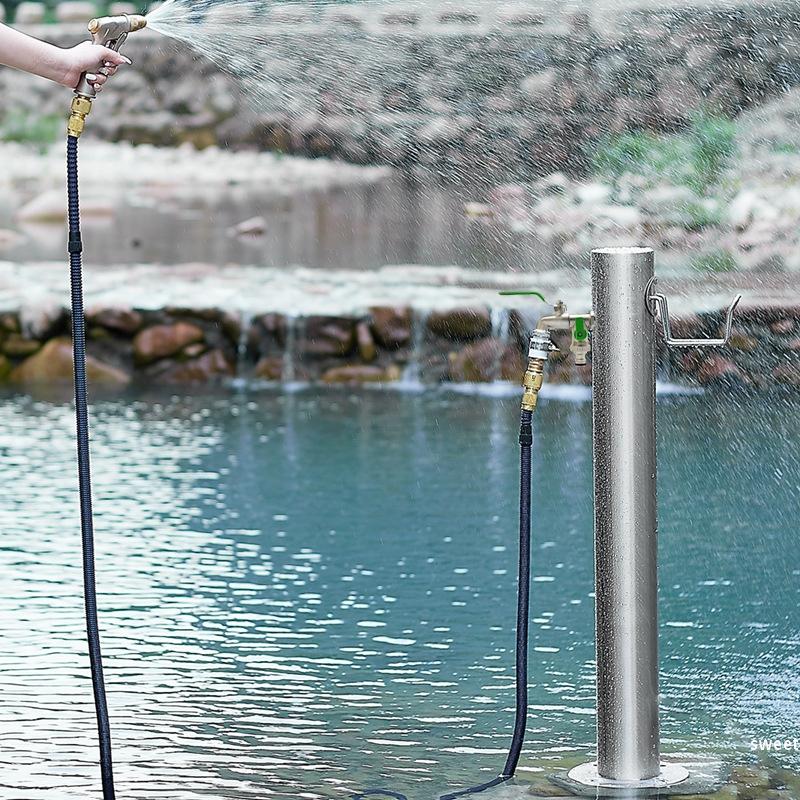 1/2'' 3/4''Двухголовый водопроводный кран из цинкового сплава Разветвитель Соединительный элемент Адаптер Клапан Переключатель Садовый шланг Соединение для полива