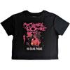 Женский укороченный топ My Chemical Romance: Март (X-Large)