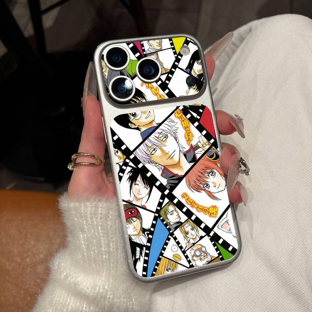Смешная Аниме GINTAMA Защитная задняя наклейка-пленка Для IPhone 17 Pro 17 Pro Max
