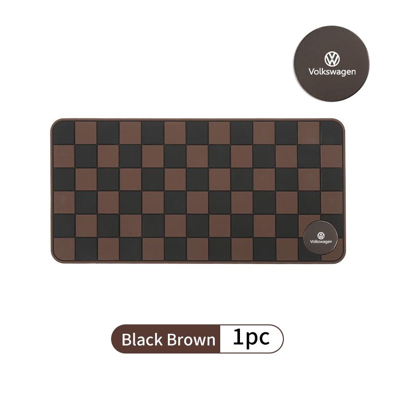 For Volkswagen VW Car Dashboard Sticky Anti-Slip Mat PVC Phone Storage Pad Scirocco Passat Polo B5 B6 B7 CC Tiguan Sharan Touran ze0