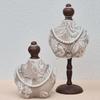 Flower pattern Jewelry Display Bust Model Vertical Desktop Necklace Mannequin  Ornament