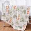 Quilt Printing Flower Cotton Summer Bedding With Breathable Fabric Bedroom For