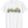 Funny Unisex Cotton Tshirt Trees Graphic Print Tshirt Vintage Unisex Oneck Shortsleeved Tee Oversized Casual Tshirts Streetwear