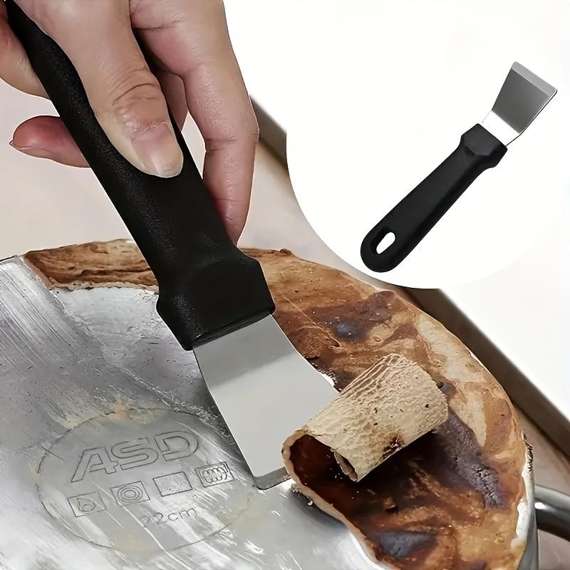 2 шт. Скребок для очистки, Инструмент для разморозки из нержавеющей стали, Разморозка холодильника, Кухонная лопатка для дна, Скребок для морозильной камеры