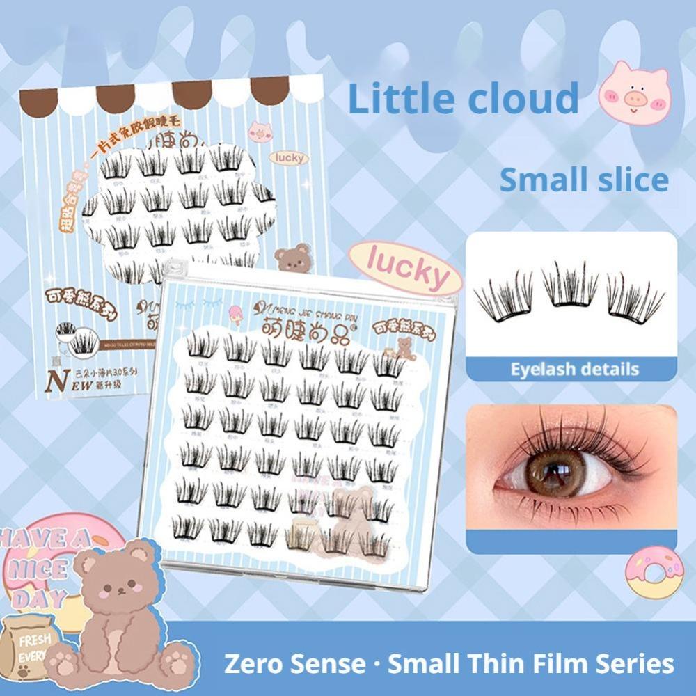 6-Row 3D Faux Mink Lash Natural Look Fake Eyelash Long Lasting False Eyelashes Personal Care