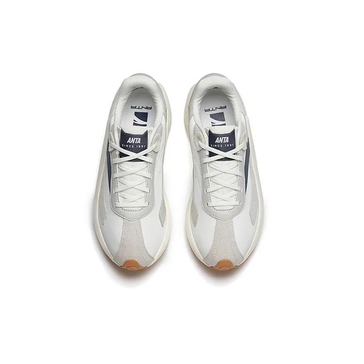 Anta Icing Textile , Synthetic Leather , TPU Cushioning Slip Resistant Abrasion Resistant Low top Sports Casual Shoes (Unisex) Casual Shoes