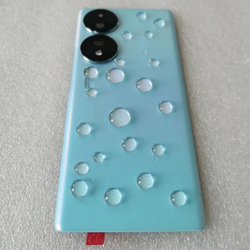 Новая задняя крышка из закаленного стекла для HW Honor 70 5G, задняя крышка, дверной корпус + крышка вспышки + объектив камеры