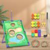 Bean Toss Bag Game Toy Outdoor Activities for Beach Kids Year Gifts Backyard Garden