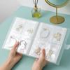 Transparent Jewelry Organizer Booklet Portable Dustproof Album Necklace Bracelet Ring Book Holder