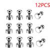 12-60pcs Metal Magnetic Push Pins Magnets Hooks Hanger Home Office Refrigerator Whiteboard Map Calendar Pinboard Key Coat Hanger
