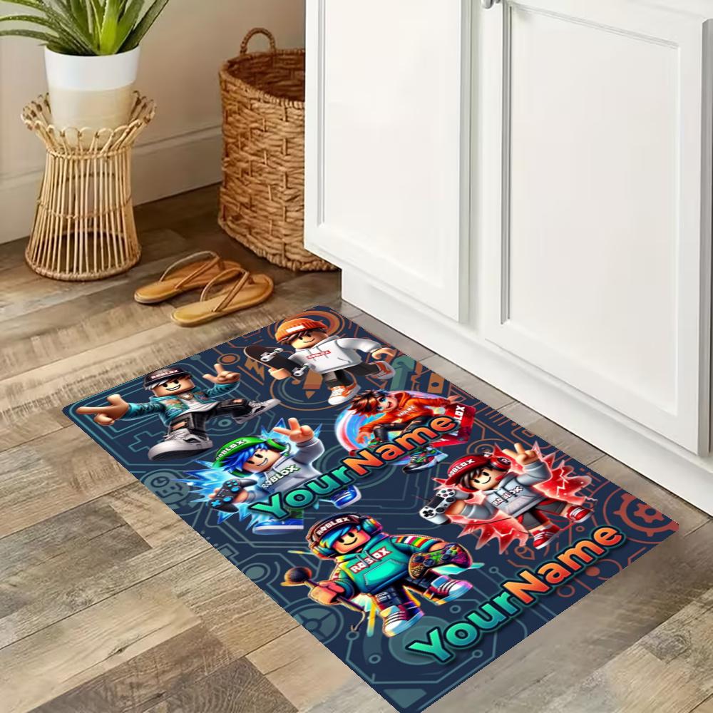 Roblox Customize Your Name Kitchen Rug Runner Rug Laundry Mat Hallway Entryway The Best Gift Choice