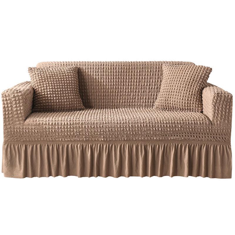 Lastic Cloth Sofa Slipcover Bubble Universal Magic Sofa Cover Lshaped Sofa Covers For 3 Cushion Couch Furniture Protector