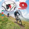 Parent-child Riding with Reflective Bicycle Traction Rope Outdoor Mountain Bike Tow Elastic Telescopic Car Rope