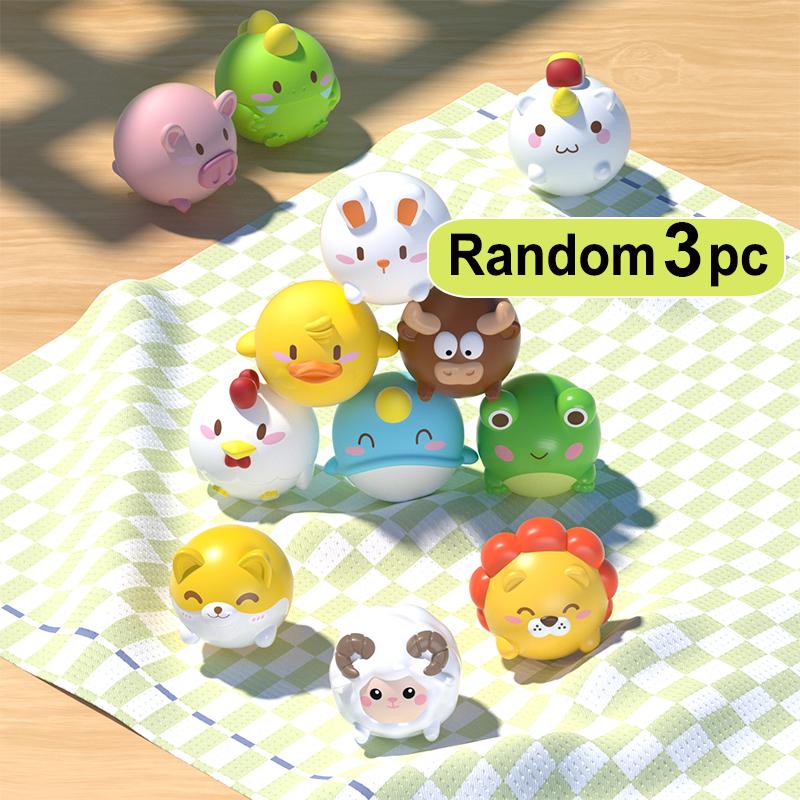 Случайные светящиеся игрушки для купания малышей, игрушки для купания в воде для малышей, плавающие игрушки для ванной с животными, подарок на детский душ для младенцев мальчиков и девочек