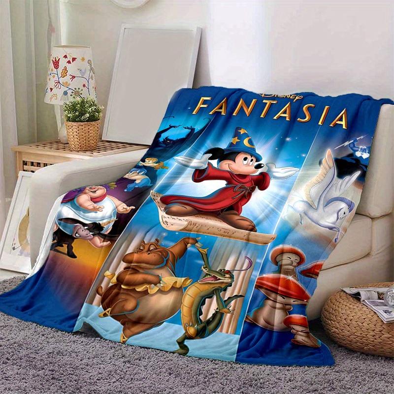 1pc, Fantasia-Inspired Home Decor: Cozy Flannel Blanket for Bedroom, Living Room & More! Perfect Gift Idea Ideal Sofa
