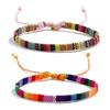 Pack of 12 Cotton Linen Bracelets Versatile Woven Bracelets Accessory Braided Chain for Daily Wear Dates Parties