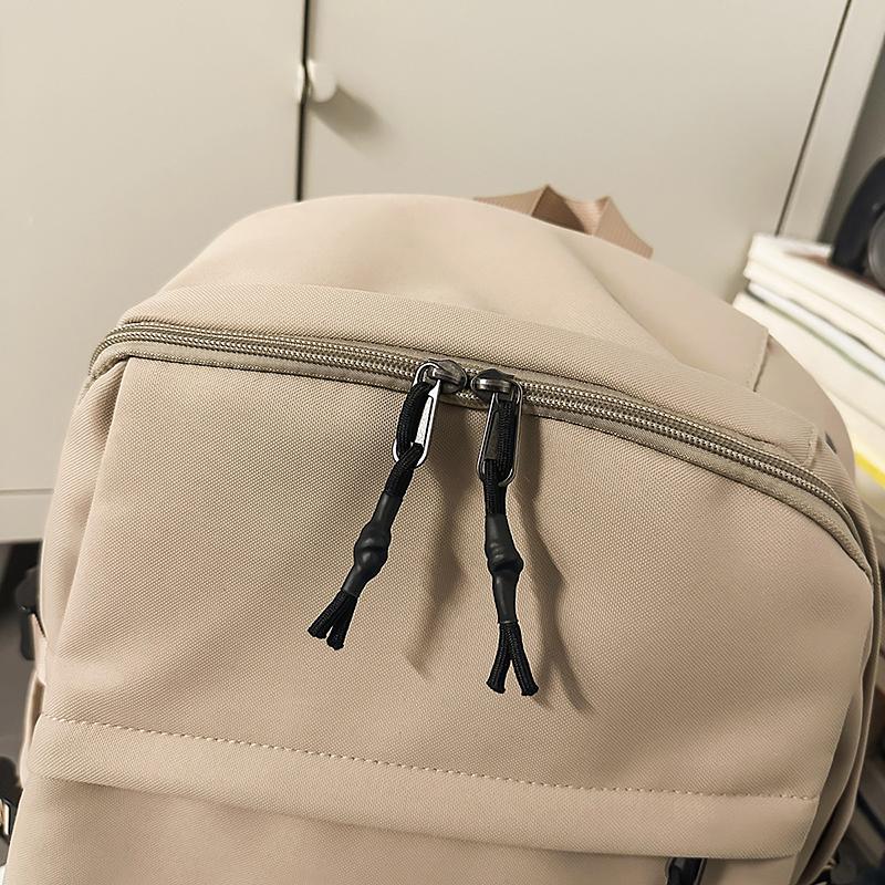 Студенческий школьный рюкзак для пары, однотонный рюкзак, легкий рюкзак большой вместимости