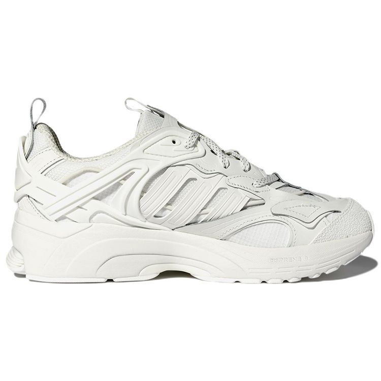 Adidas Spiritain 2000 Удобная Трендовая Ткань Прочные Дышащие Низкие Повседневные Кроссовки для Бега Унисекс Белые HP5391