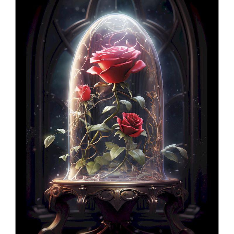 5D Полная круглая алмазная картина Цветок Роза DIY Вышивка Наборы Современные ромашки Изделия ручной работы для интерьера Домашний декор