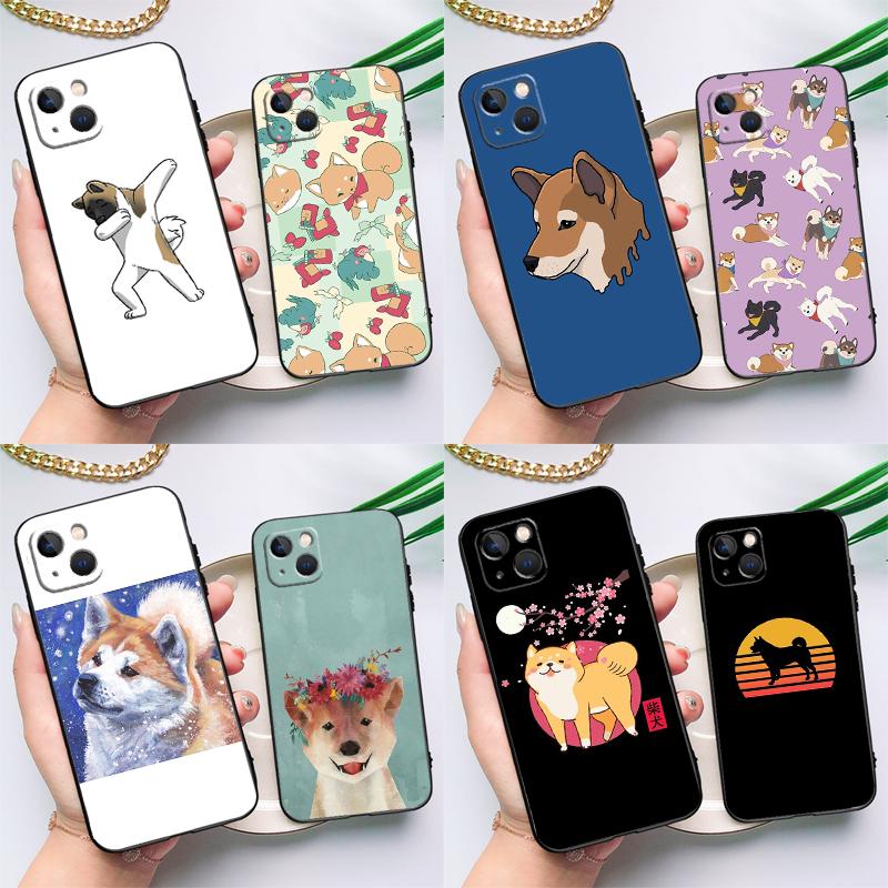 Animal Cartoon Akita Dog For Realme 15 14 13 12 11 10 Pro Plus C65 C67 C63 C61 C55 C51 C53 C35 C75 GT6 GT7 Pro Case