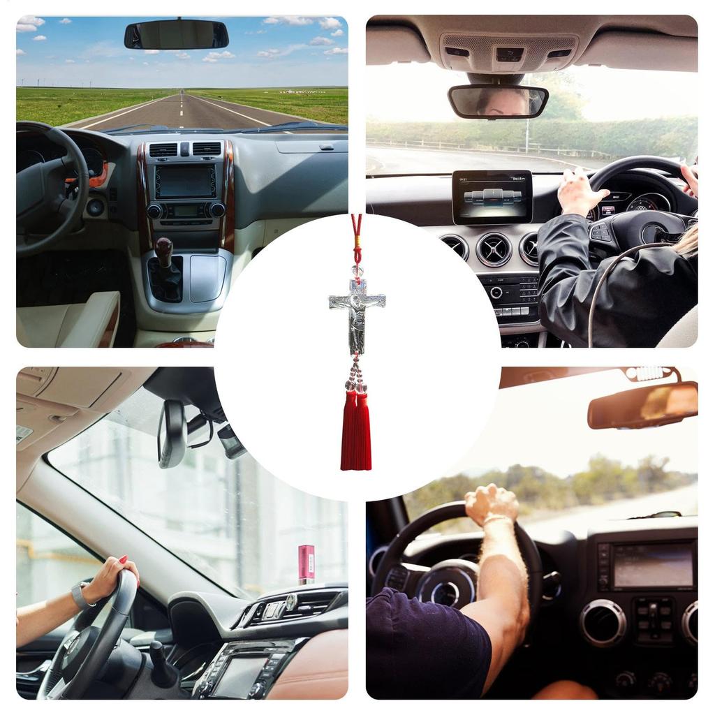 Подвеска-кисточка для зеркала заднего вида автомобиля, Подвеска на стекло автомобиля с кисточкой | Креативное украшение для автомобиля