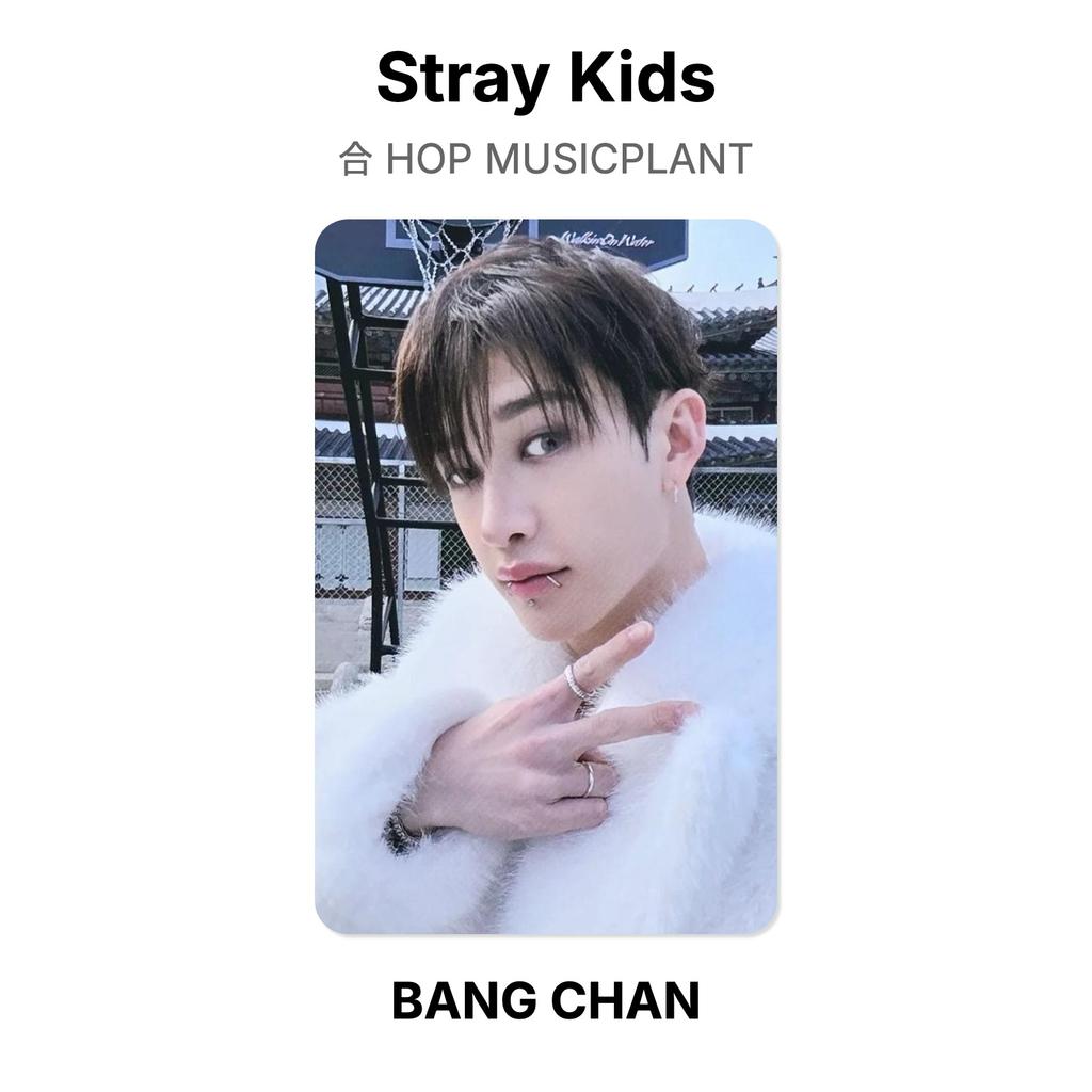 Stray Kids Официальная фотокарточка HOP MUSICPLANT