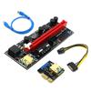 Newest 009 PLUS USB 3.0 Cable PCI-E  Card 009S PCI for Press 1X To 16X Tender Adapter Card  6 Pin GPU for B