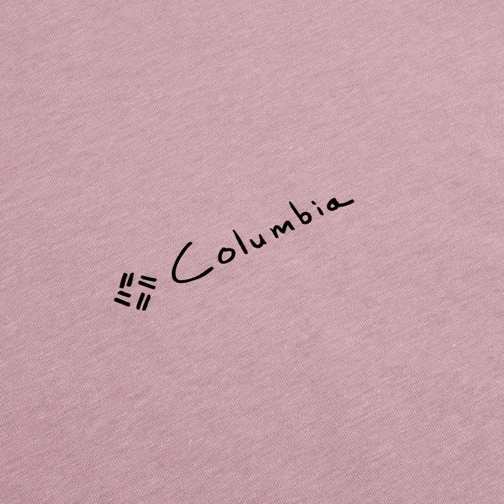 COLUMBIA [Коллекция Jonas] Унисекс футболка с коротким рукавом и графическим принтом Lake To Avenue