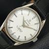 ШВЕЙЦАРСКИЕ ВИНТАЖНЫЕ МУЖСКИЕ ЧАСЫ TITONI AIRMASTER TITOFLEX С РУЧНЫМ ПОДЗАВОДОМ БЕЛЫЕ a705103-1