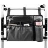 Folding Wheelchair Bag with Cup Holder Rollator Organizer Basket Walker Bag  Walkers Seniors