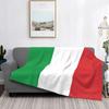Napoleon Flag Themed Blanket Warm Soft Flannel Decorative Blanket Sofa Home Decoration Gift