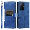 Чехол-бумажник для Xiaomi 11T Pro, 11T, ретро, из ПУ-кожи, с откидной крышкой, много слотов для карт