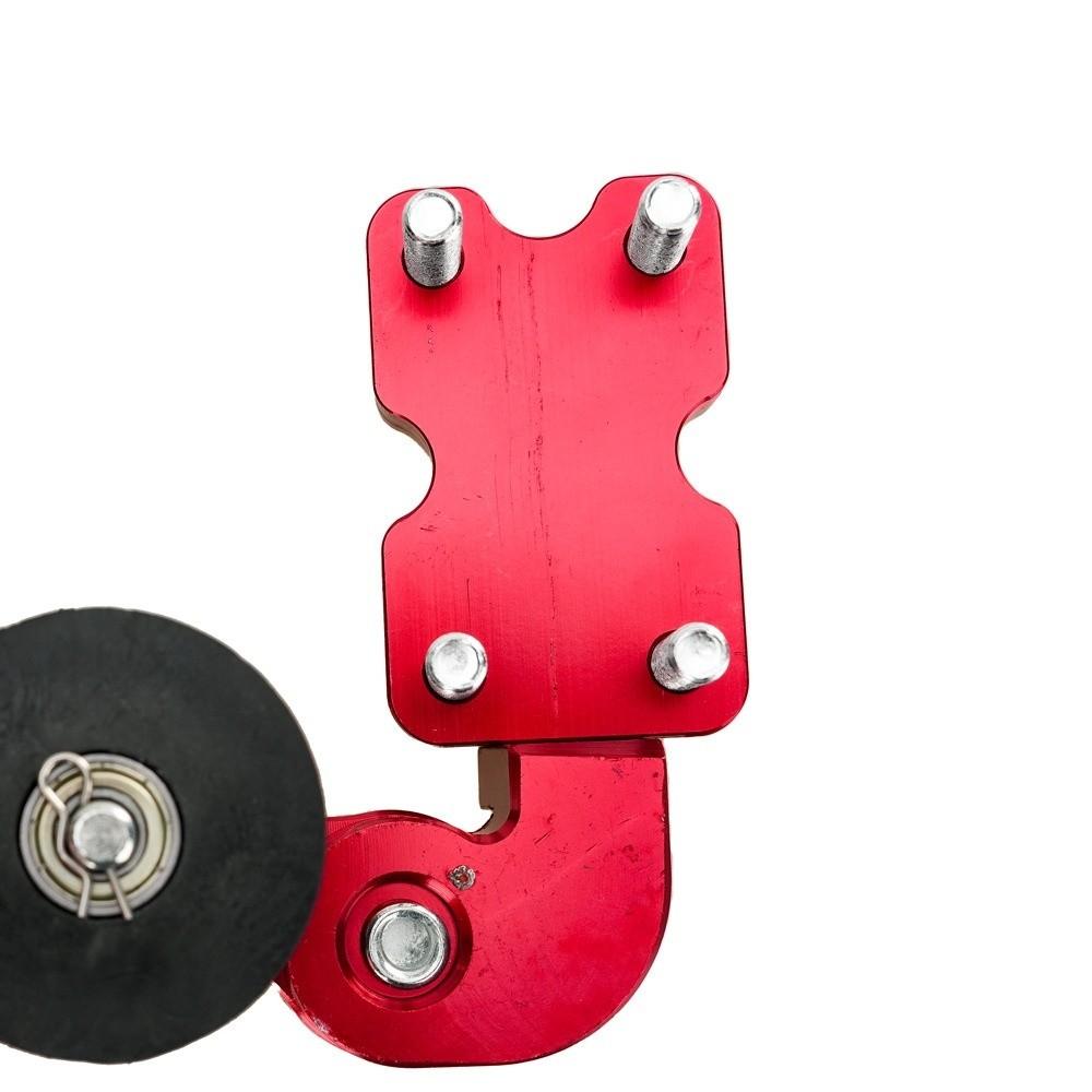 Aluminum Alloy Chain Tensioner High Performance Motorbike Roller Tightener Universal