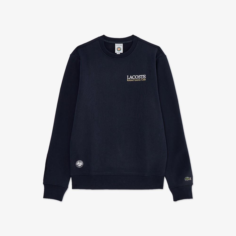 [lacoste] Men's Roland Garros Graphic Crewneck Sweatshirt SH0372-56G166