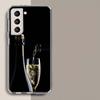 Откройте шампанское, чтобы отпраздновать Чехол для телефона For Samsung Galaxy S25 Edge S24 S23 FE S21 S20 S10 Plus S22 S26 Ultra Чехол Прозрачные Чехлы T