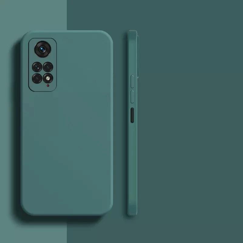 Чехол Liquid Silicon для Xiaomi Redmi Note 11 Pro 5G 11s Global Phone Cover для Xiaomi Red mi Note11 12 pro Защитный чехол