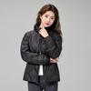 FASHION White Duck Down Premium Foreign Wave Pattern Short Down Jacket Slim Jacket 2025 New Hooded Trendy Clothes
