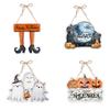 New Style, Halloween Theme, Paper, Door Hanging, Party Scene Decoration, Decorations, Hanging Boards, Pumpkin Hanging Accessories