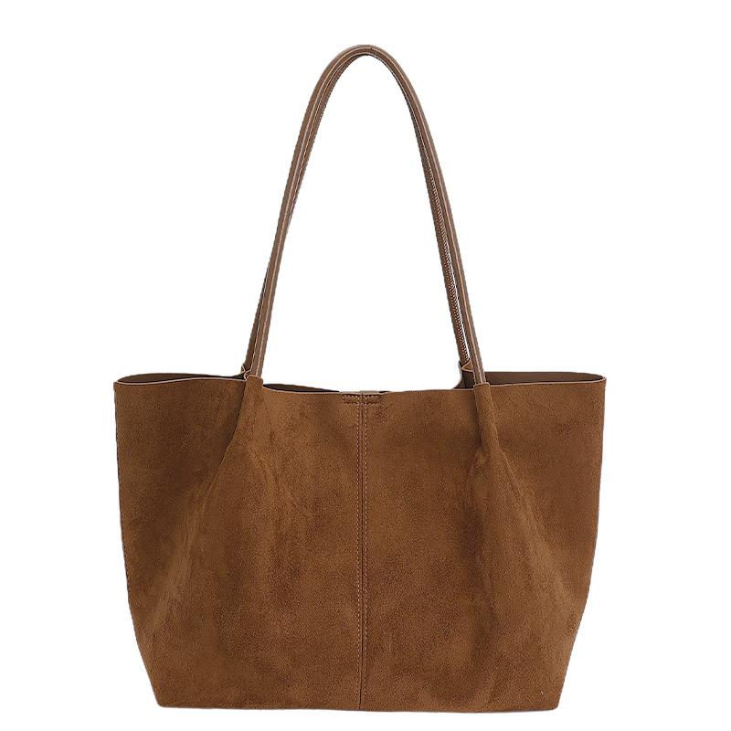 Сумка женская большой вместимости 2025 новая высококлассная портативная на плечо большая сумка, студенческая сумка-тоут для поездок на учебу