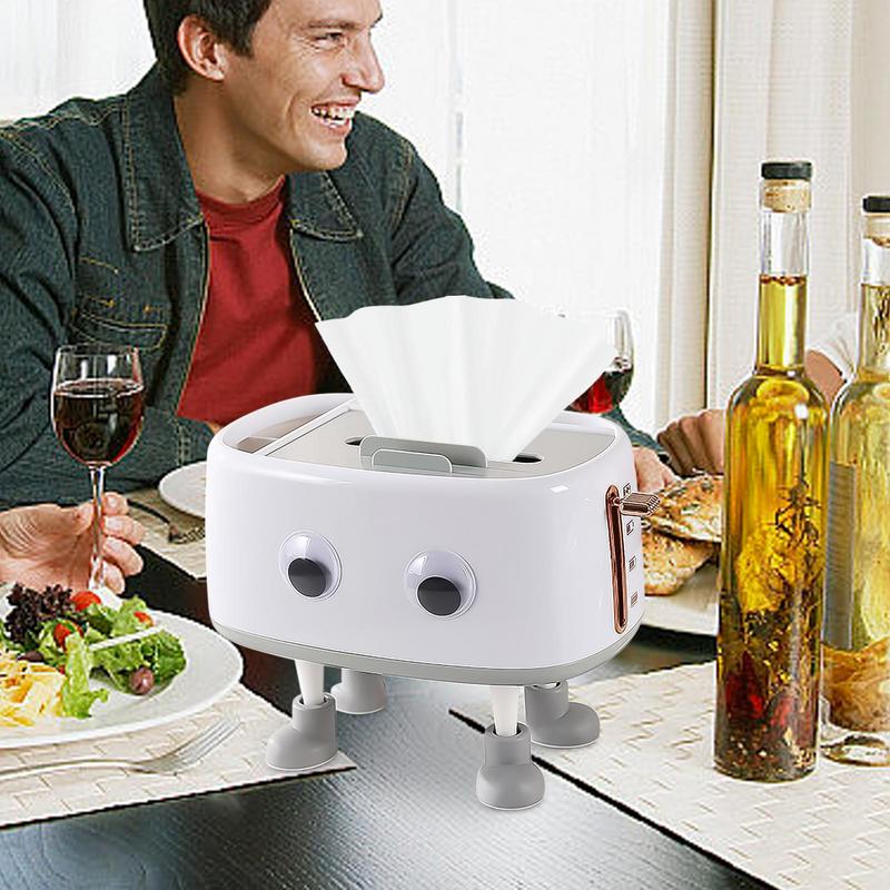 Милый мультяшный держатель для салфеток для лица, декоративная коробка для салфеток, многофункциональный органайзер для салфеток в машину, аксессуары